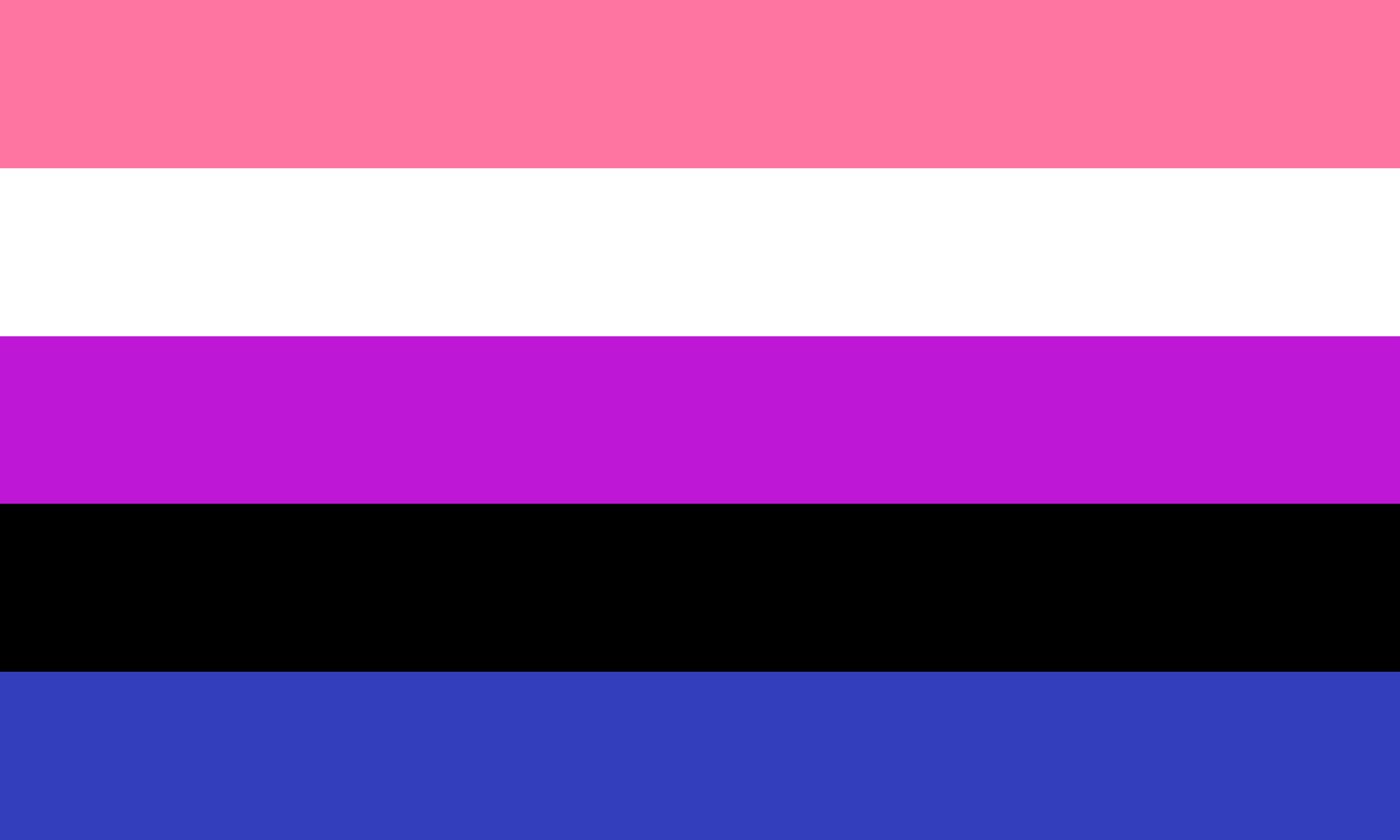 Gender-fluid flag